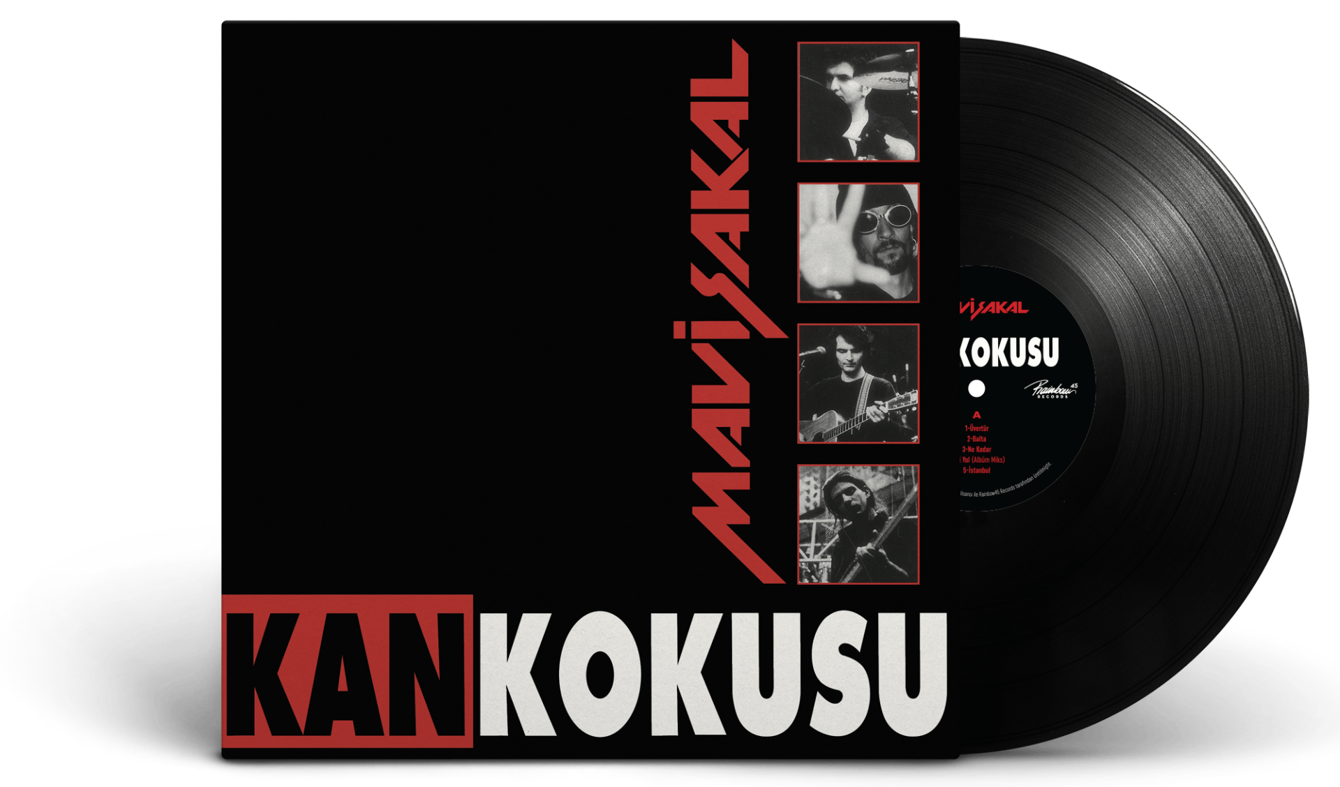 Mavisakal Kan Kokusu LP Siyah Plak