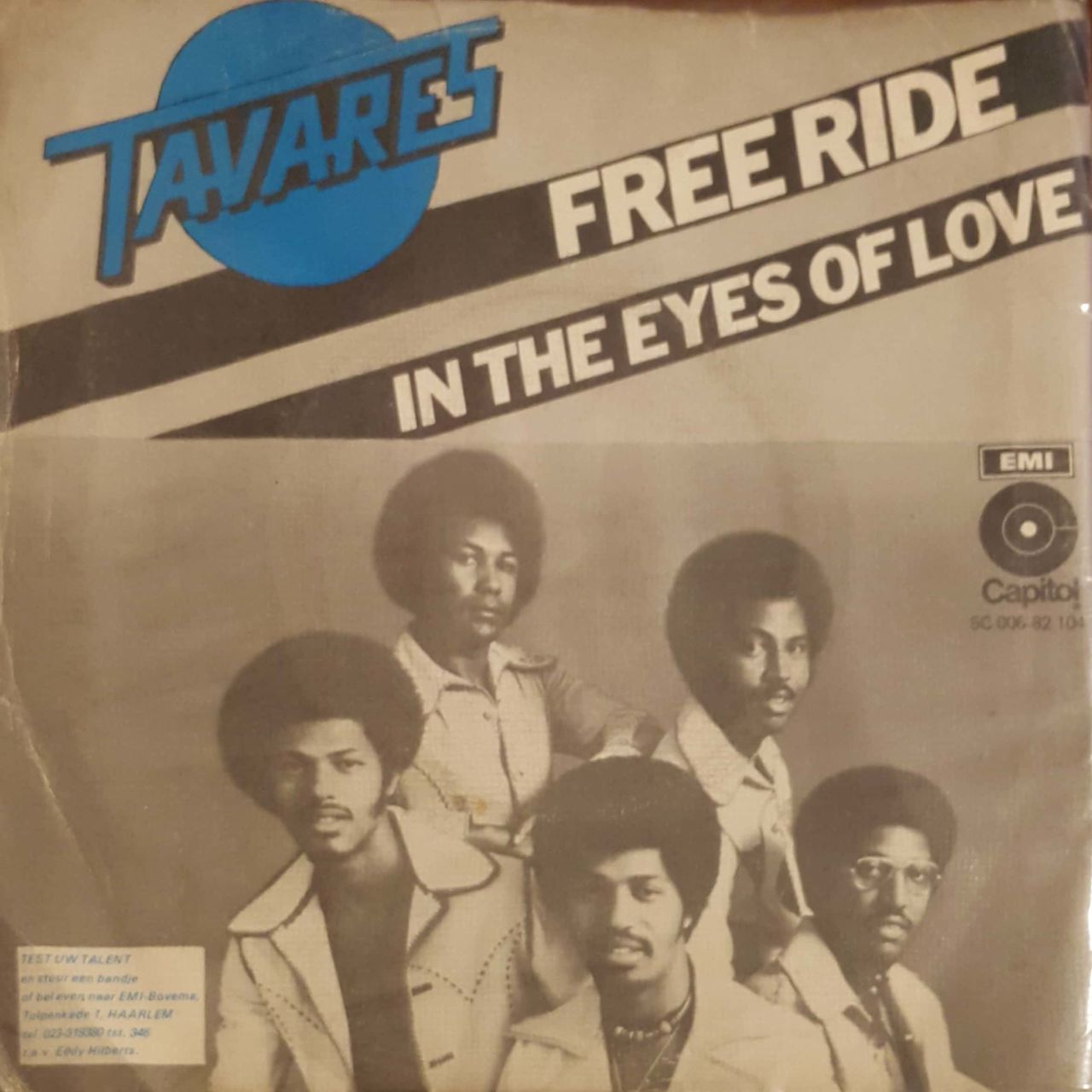 Tavares Free Ride 45lik Plak