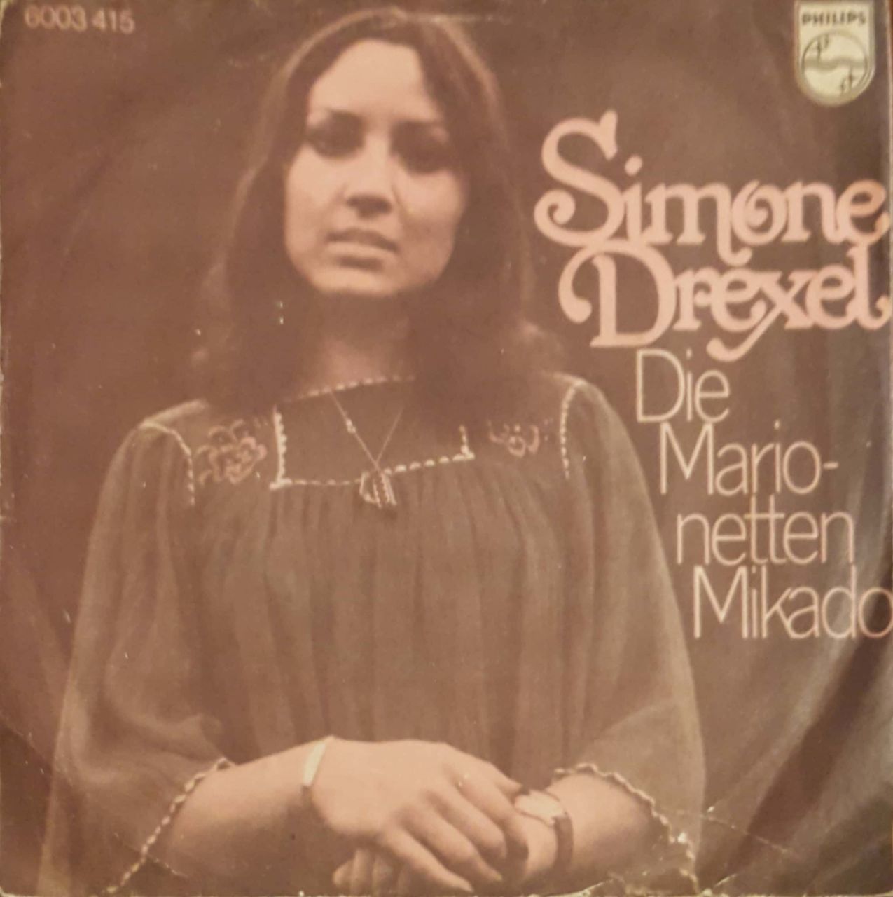 Simone Drexel Die Marionetten 45lik Plak