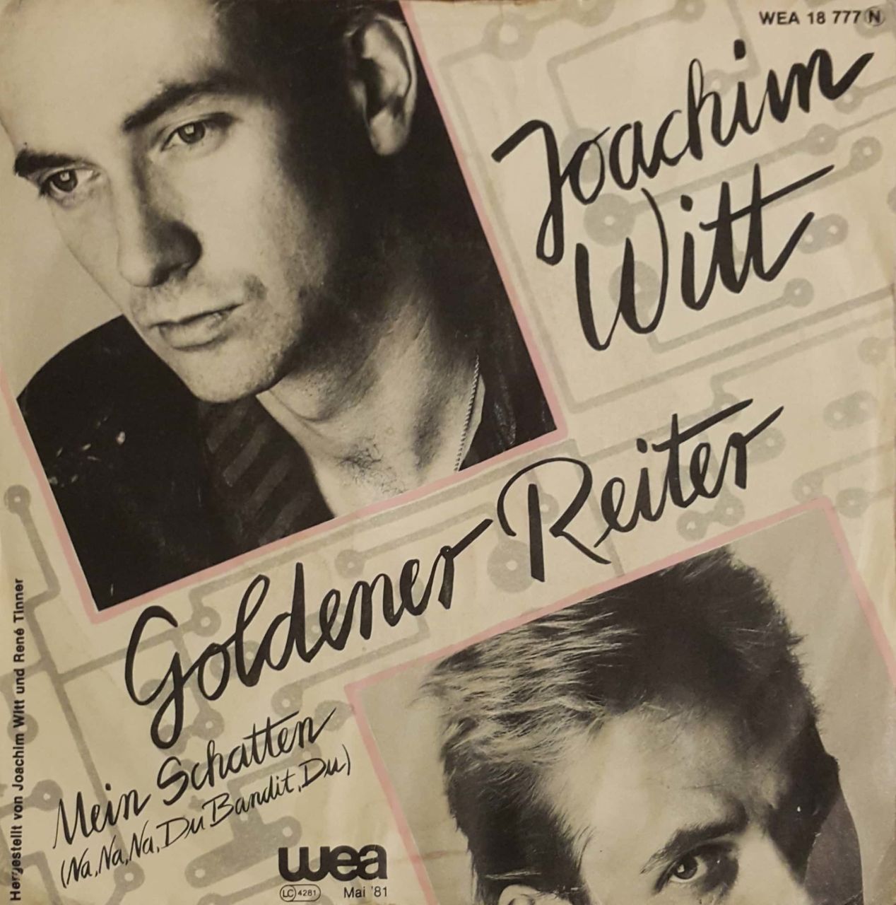 Joachim Witt Goldener Reiter 45lik Plak