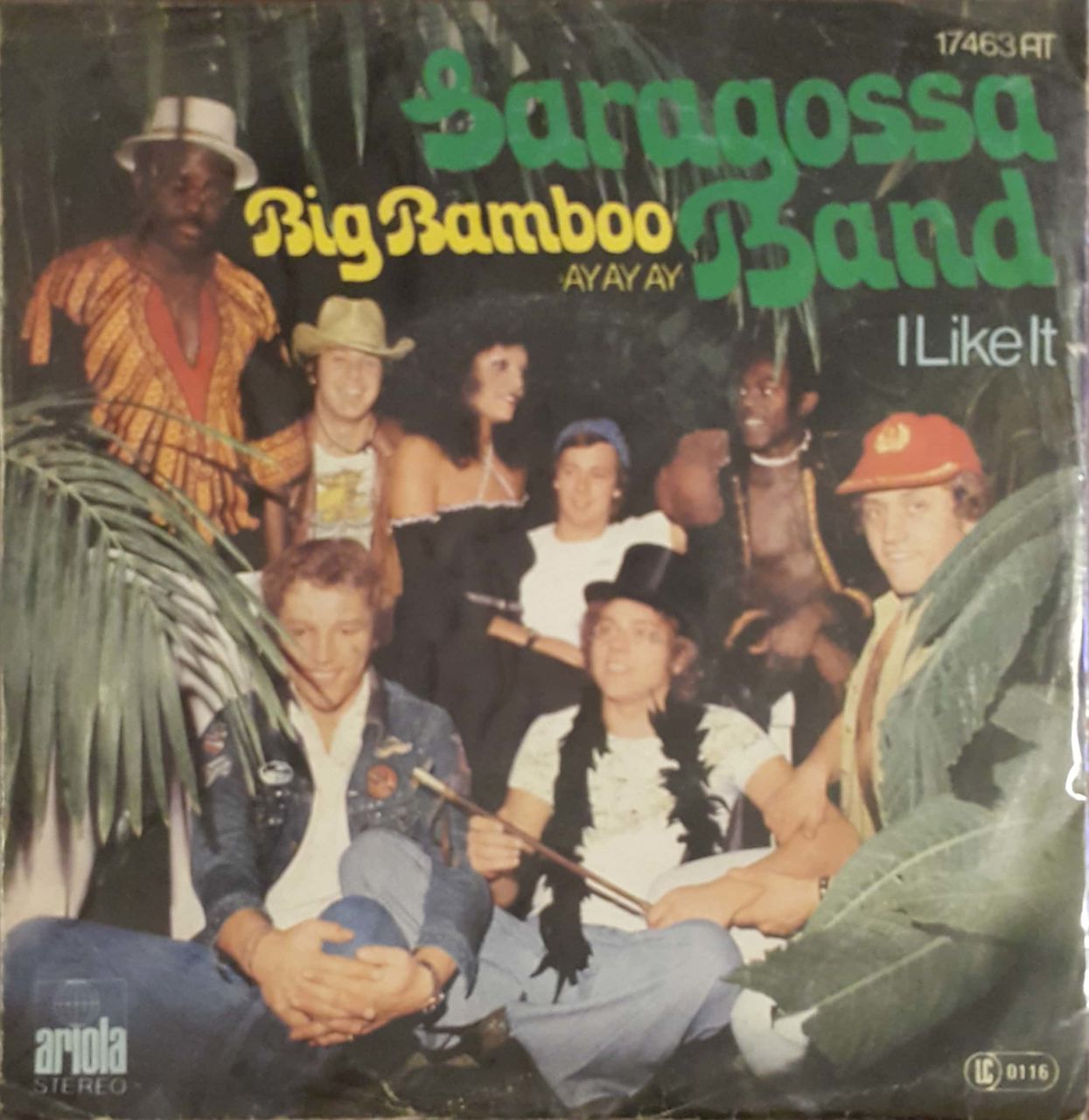 Saragossa Band Big Bambo (Ay Ay ) 45lik Plak
