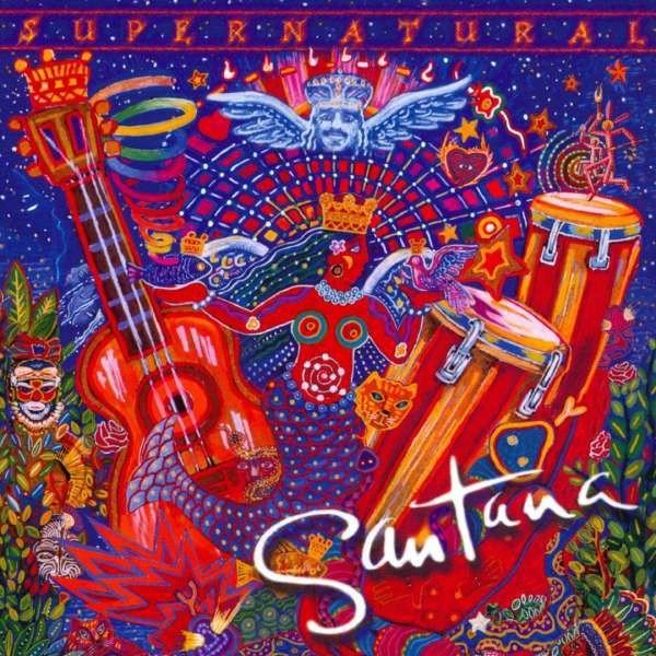Santana Supernatural Yeni Baskı Çift LP Plak