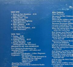 Van Morrison Hard Nose The Highway LP Plak