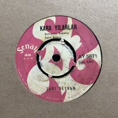 Kara Yılanlar Sarı Seyran 45lik Plak