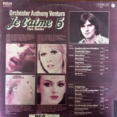 Je T'aime 5 Traum Melodien LP Plak