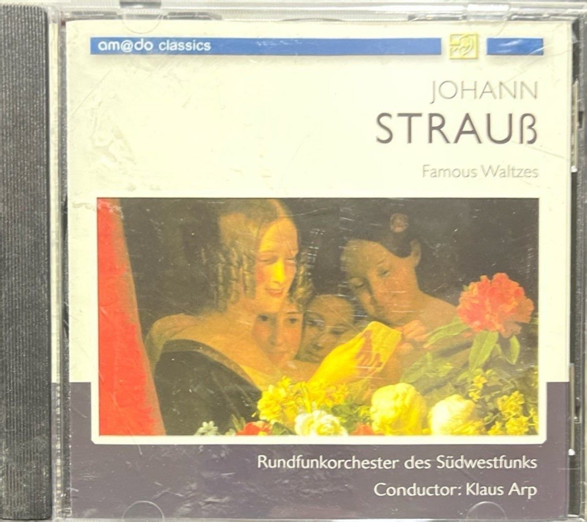 CD Johann Straus Famous Waltzes CD