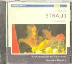 CD Johann Straus Famous Waltzes CD