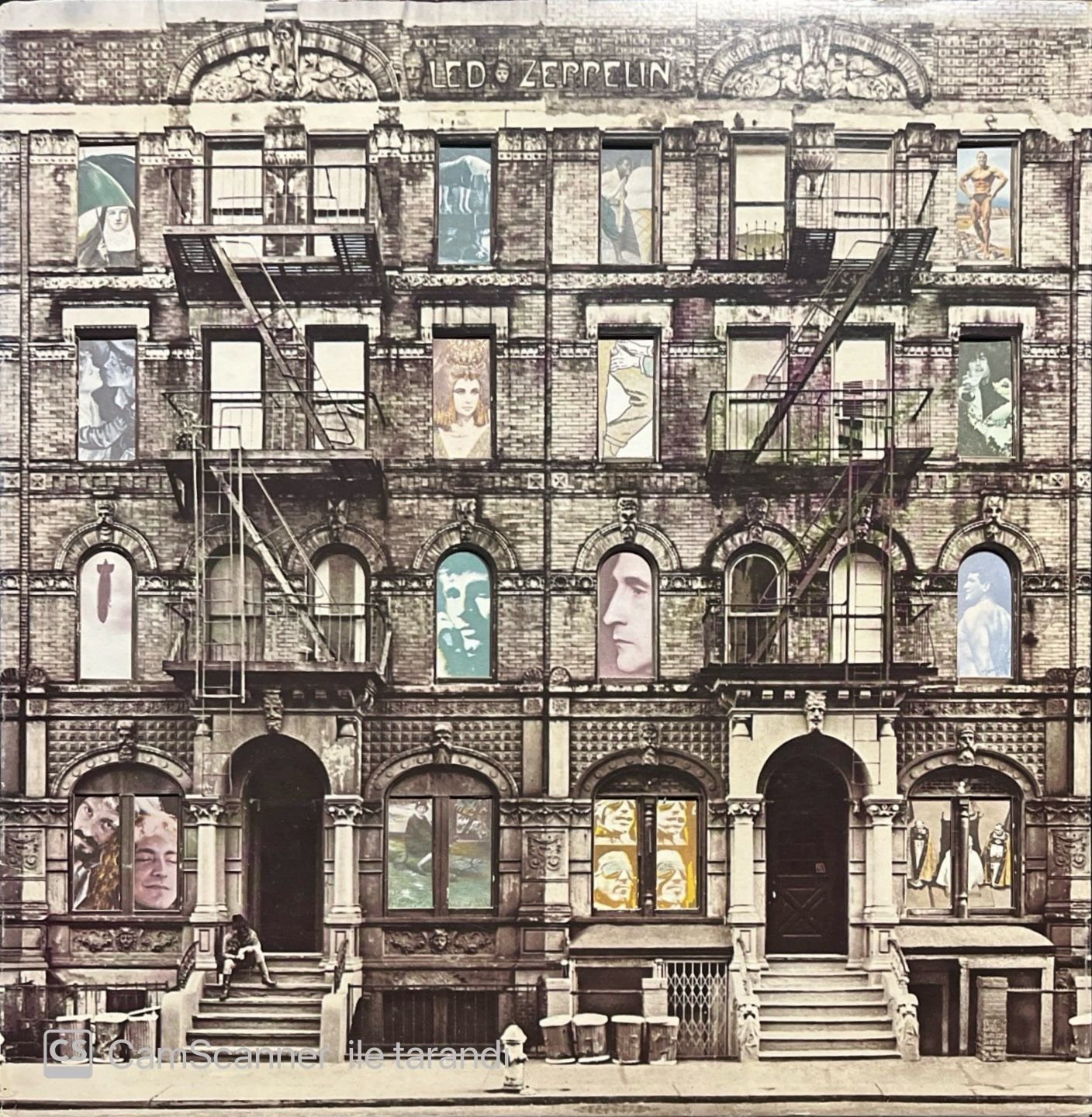 Led Zeppelin Physical Graffiti Double LP Plak