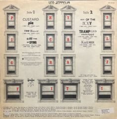 Led Zeppelin Physical Graffiti Double LP Plak