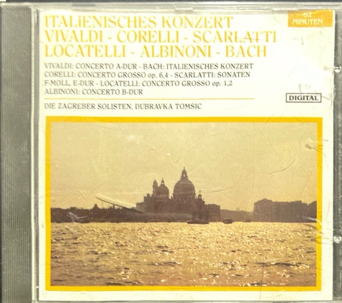 CD Italienisches Konzert Vivaldi Corelli Albinoni Bach CD