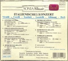 CD Italienisches Konzert Vivaldi Corelli Albinoni Bach CD