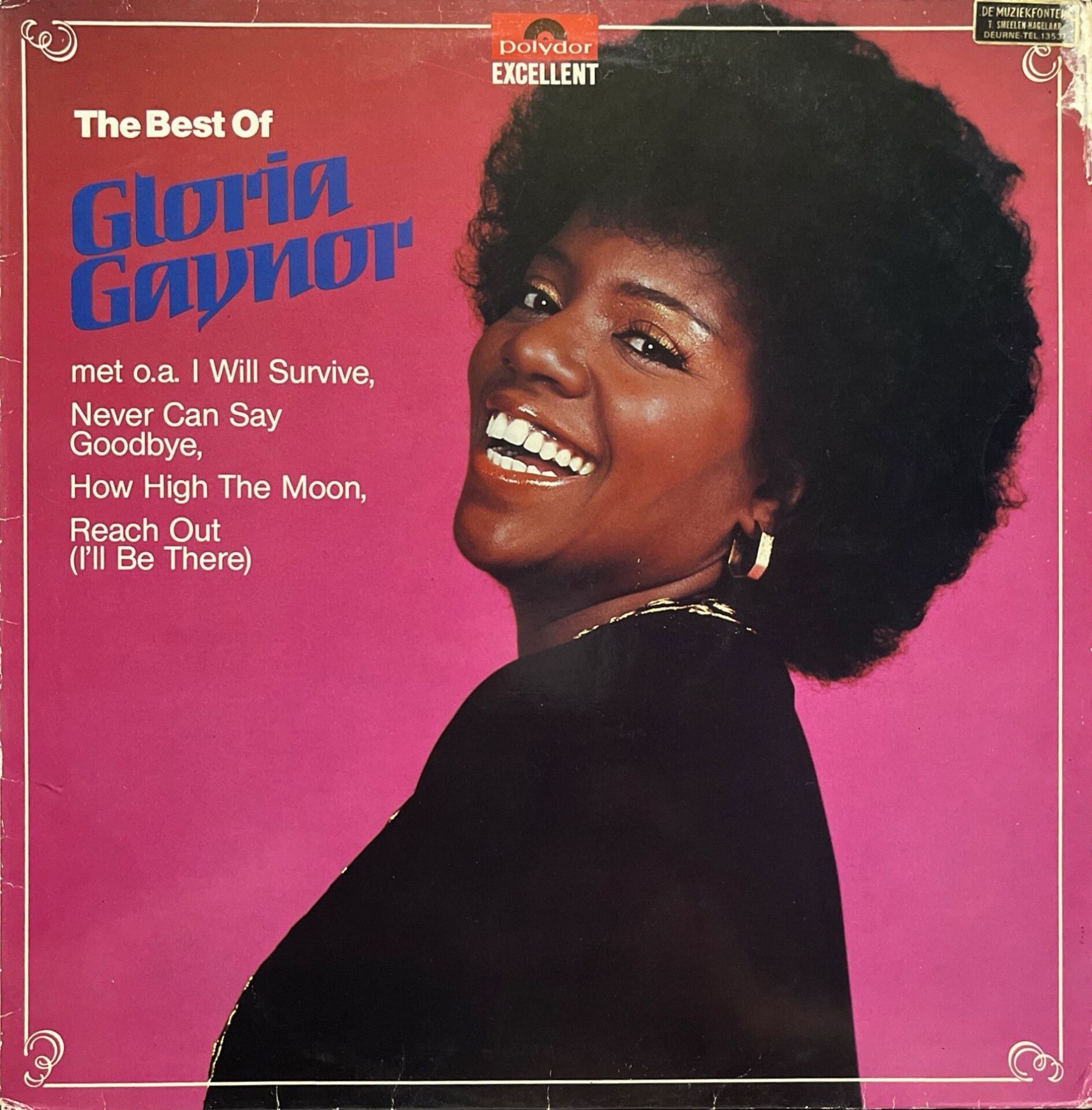 The Best Of Gloria Gaynor LP Plak