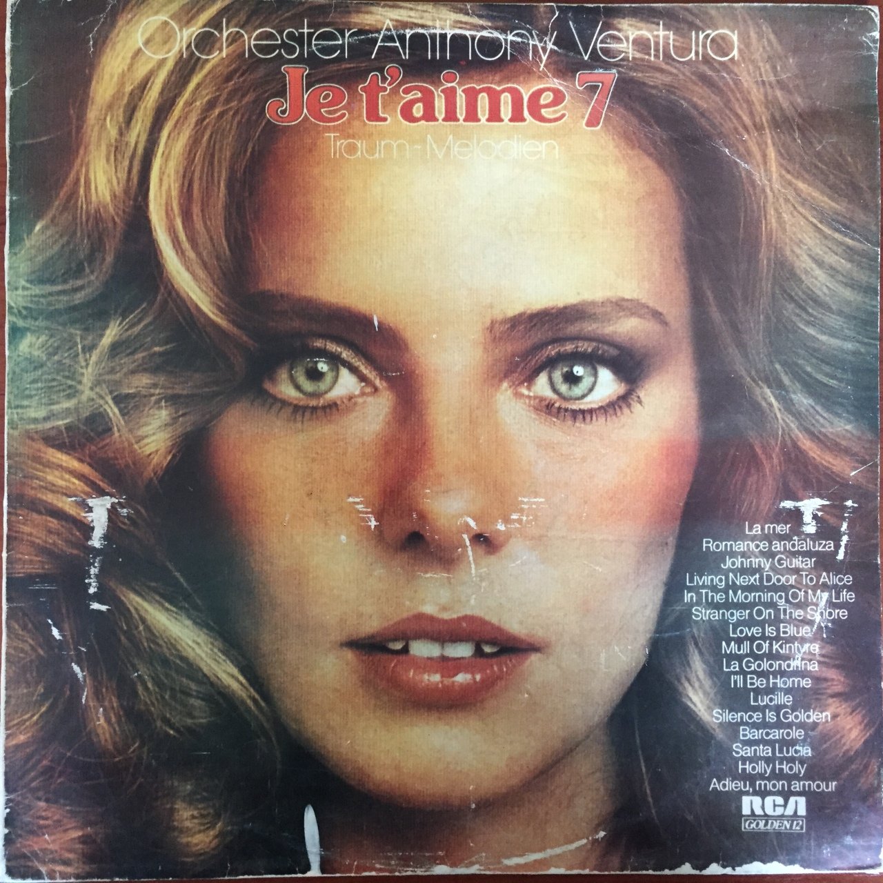 Je T'aime 7 Traum Melodien LP Plak