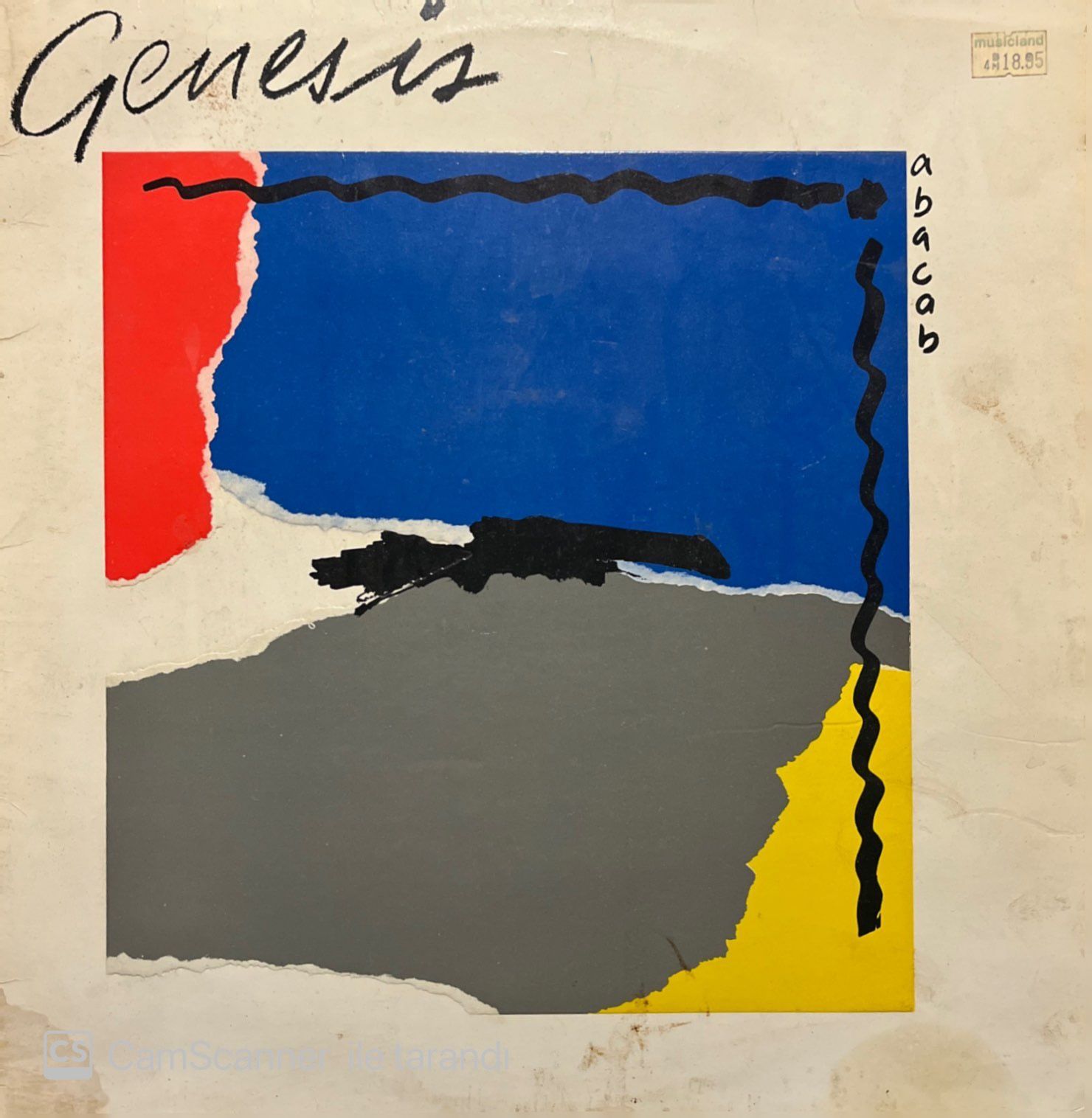 Genesis Abacab LP Plak