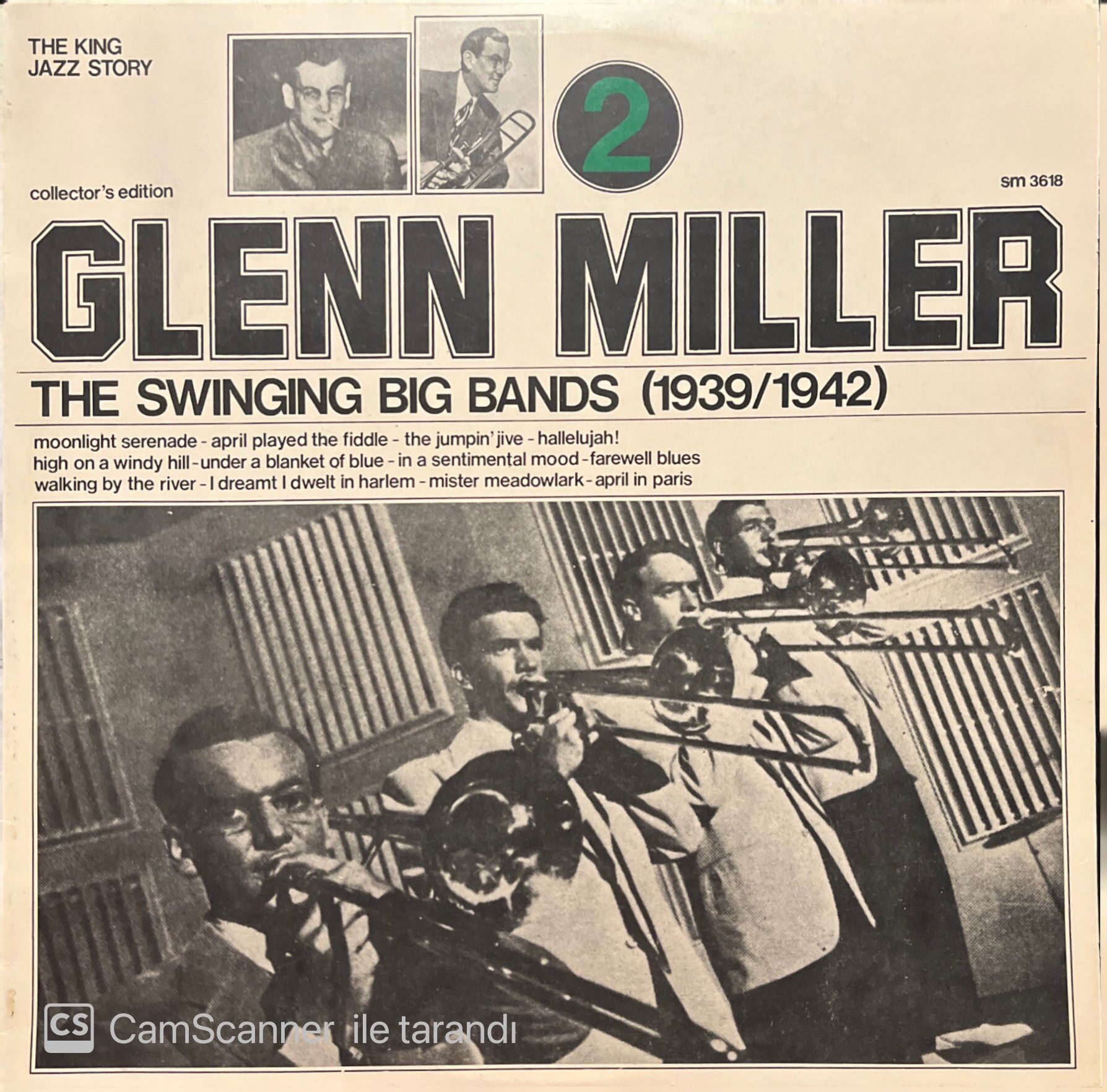 Glenn Miller The King Jazz Story LP Plak