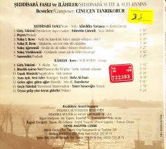 Cinuçen Tanrıkorur'un Şeddisaba Faslı Ve İlahileri CD