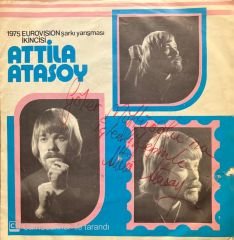 Atilla Atasoy Dilenci İmzalı 45lik plak