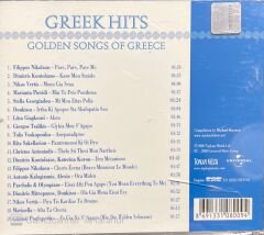 Golden Songs Of Greece Greek Hits CD