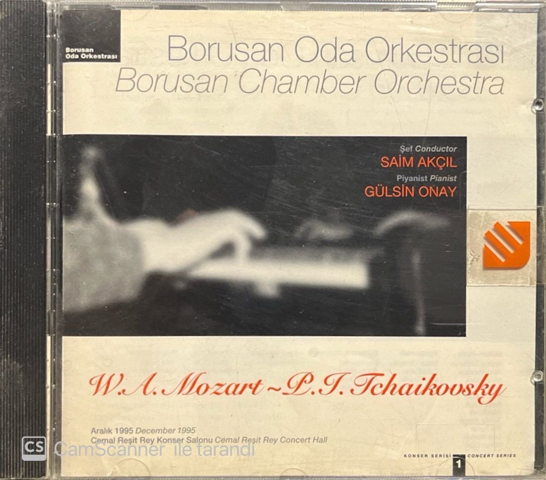 Borusan Oda Orkestrası Saim Akçıl Gülsin Onay Classic CD