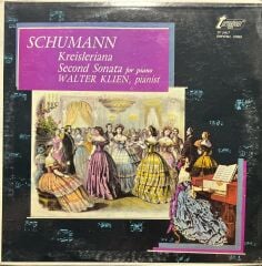 Schuman Kreisleriana Second Sonata For Piano Classic LP Plak
