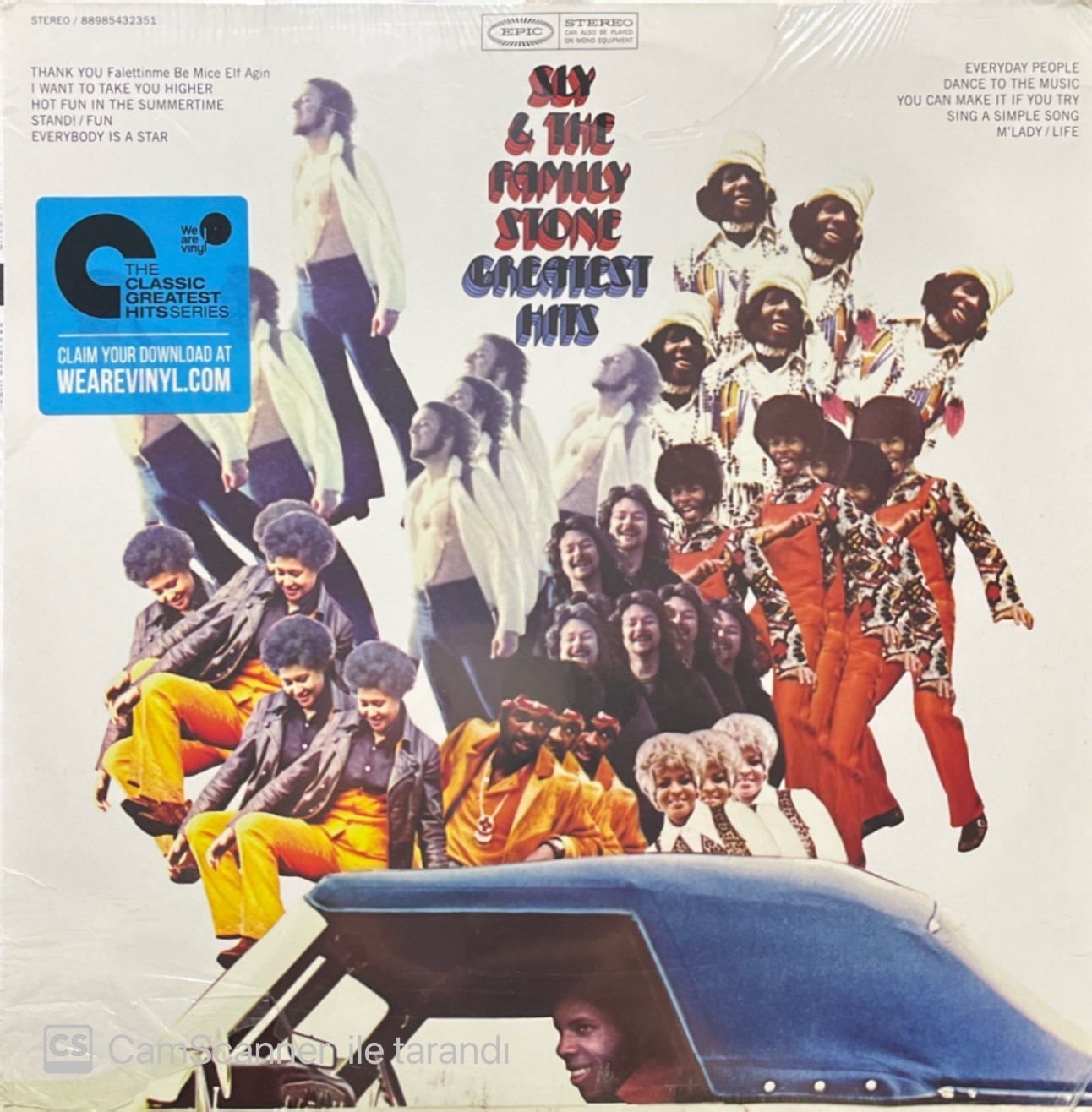 Sly & The Family Stone Greatest Hits LP Plak