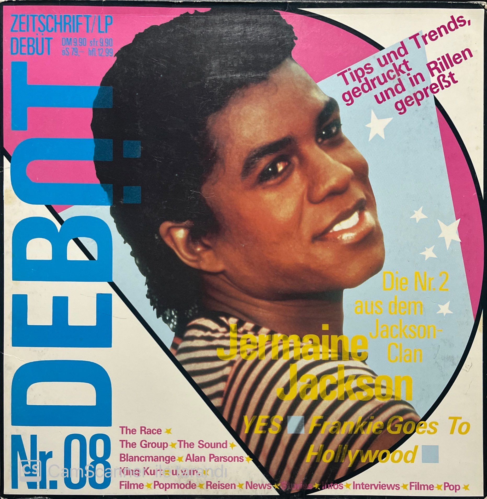 Jermaine Jackson Debüt Nr.08 LP Plak