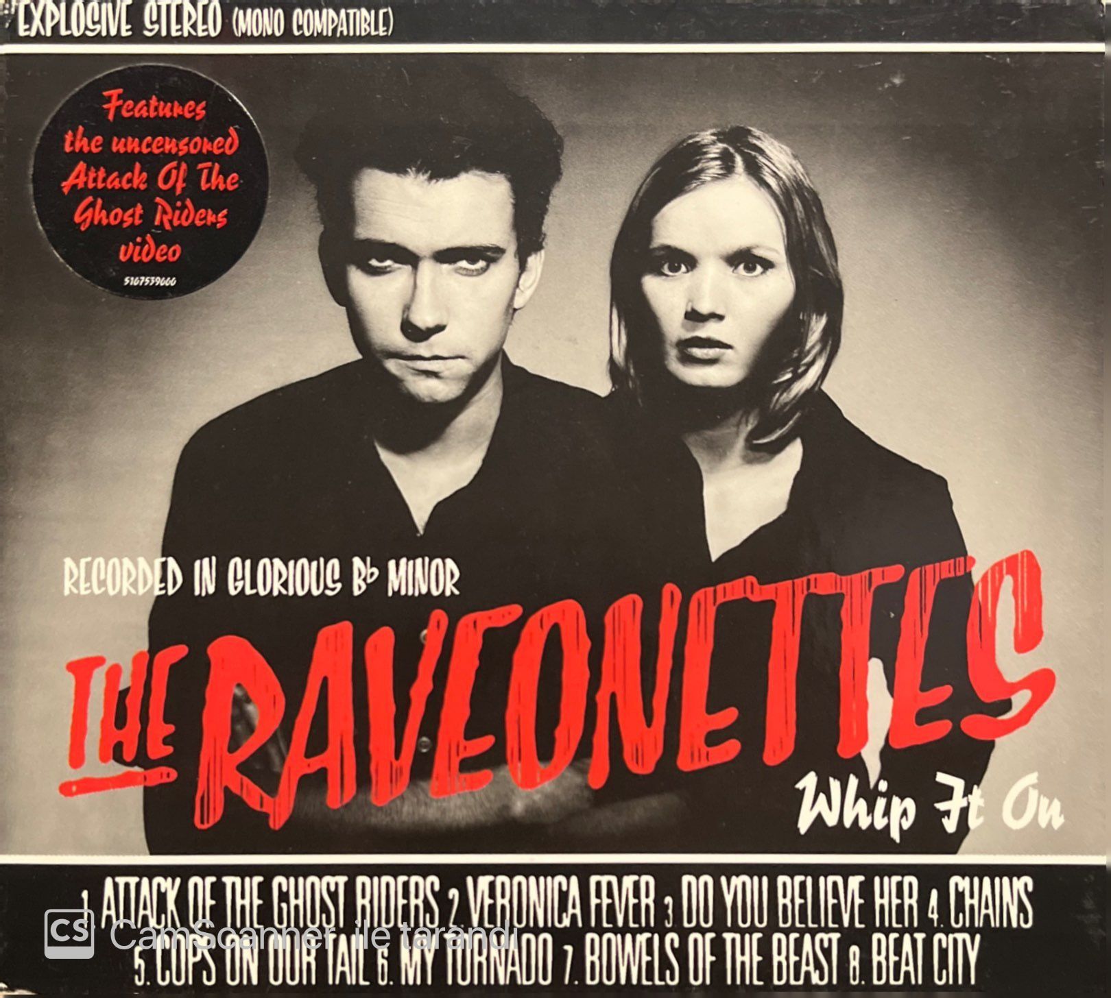 The Raveonettes Whip It On CD