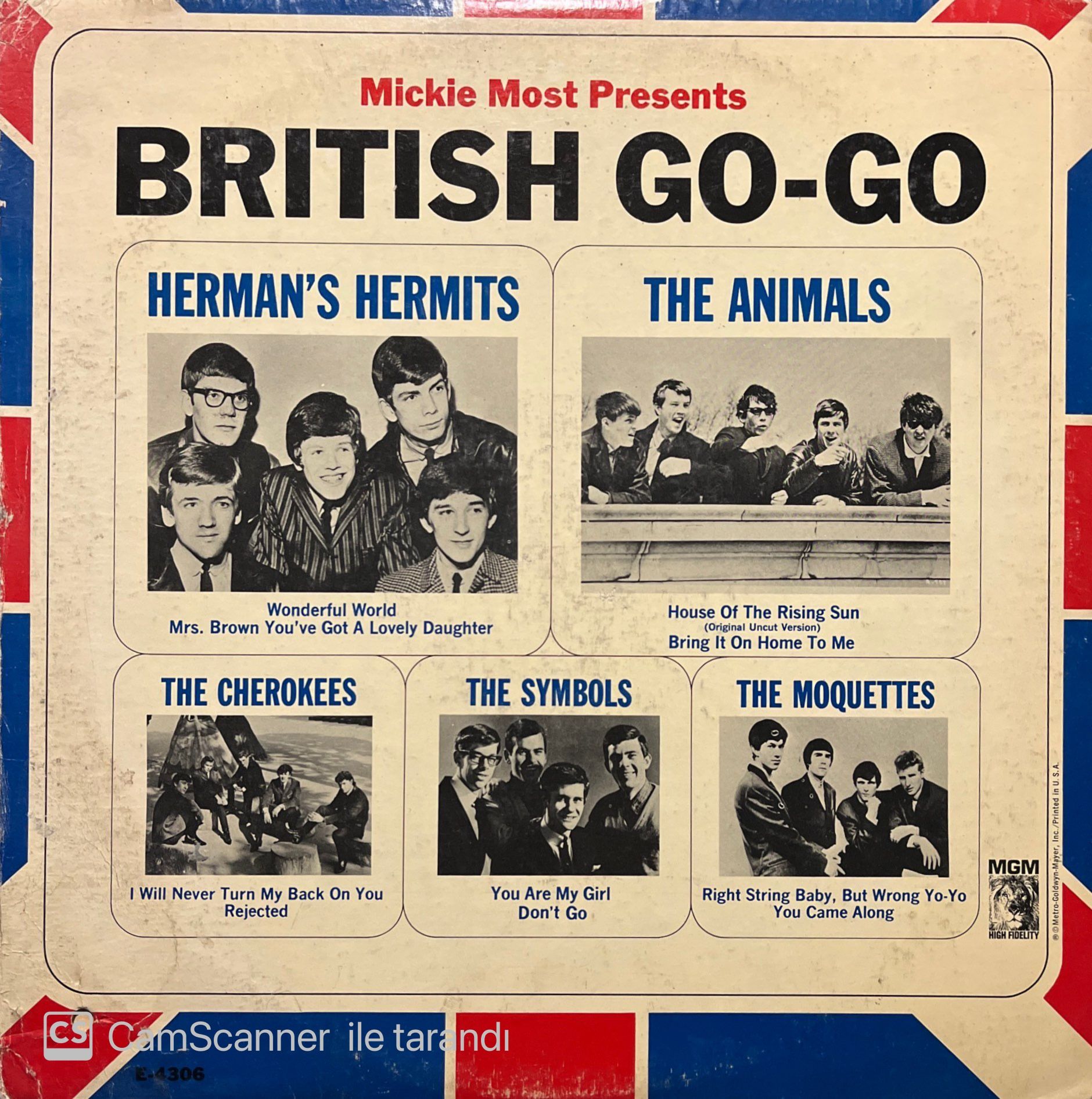 Mickie Most Presents British Go-Go LP Plak