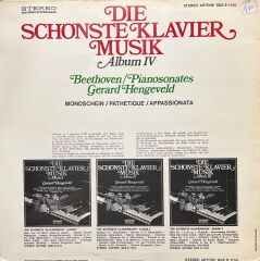 Die Schönste Klavier Music Album IV Beethoven Classic LP Plak
