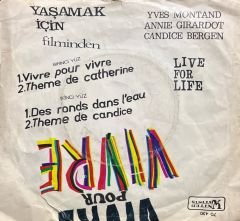 Yaşamak İçin Filminden Yves Montand 45lik Plak