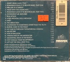 Kafka Soundtrack CD