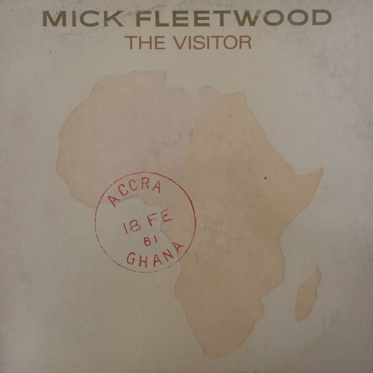 Mick Fleetwood The Visitor LP Plak