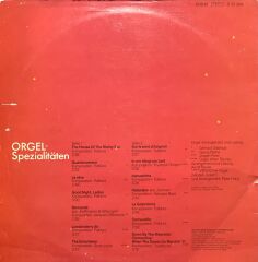Orgel Spezialitaten Classic LP Plak