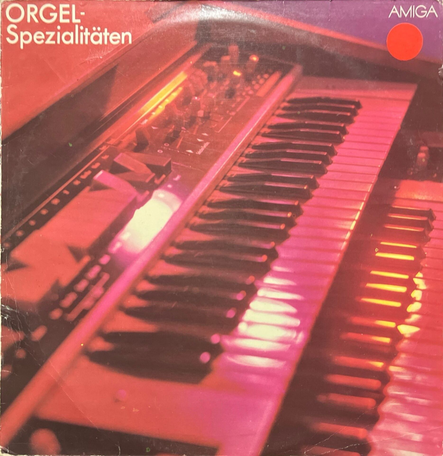 Orgel Spezialitaten Classic LP Plak