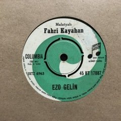 Fahri Kayahan Ezo Gelin 45lik Plak