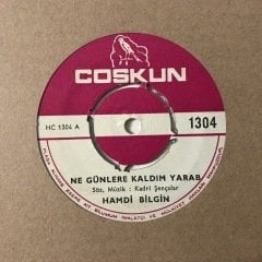 Hamdi Bilgin Ne Günlere Kaldım Yarab Depo Malı 45lik Plak