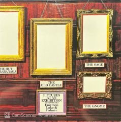 Emerson Lake Palmer Pictures At An Exhibition LP Plak