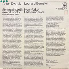 Anton Dvorak Sinfonie Nr.9 Leonard Berstein Classic LP Plak