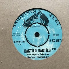 Nurhan Damcıoğlu Daktilo Daktilo 45lik Plak