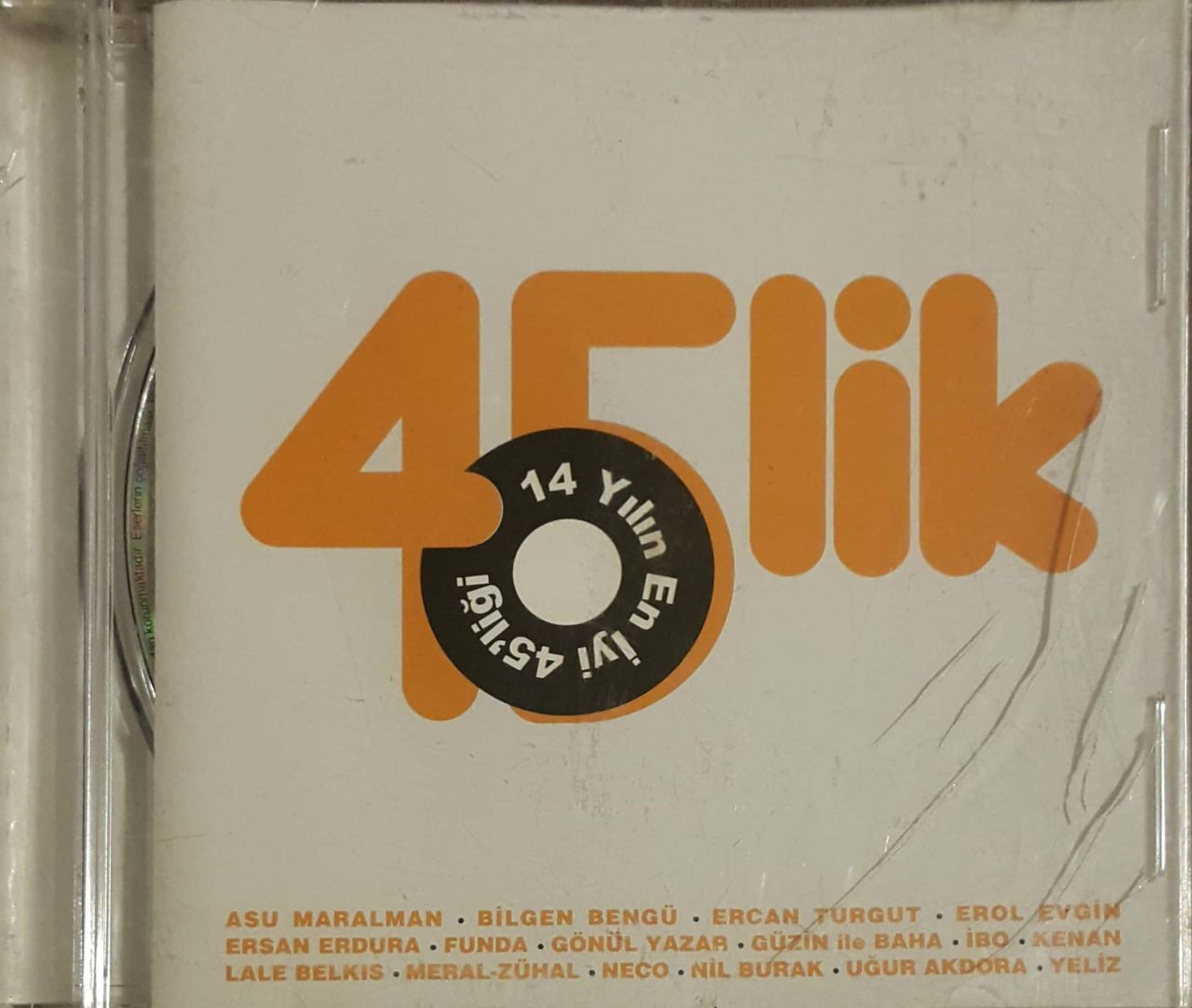 45lik 14 Yılın En İyi 45'liği CD