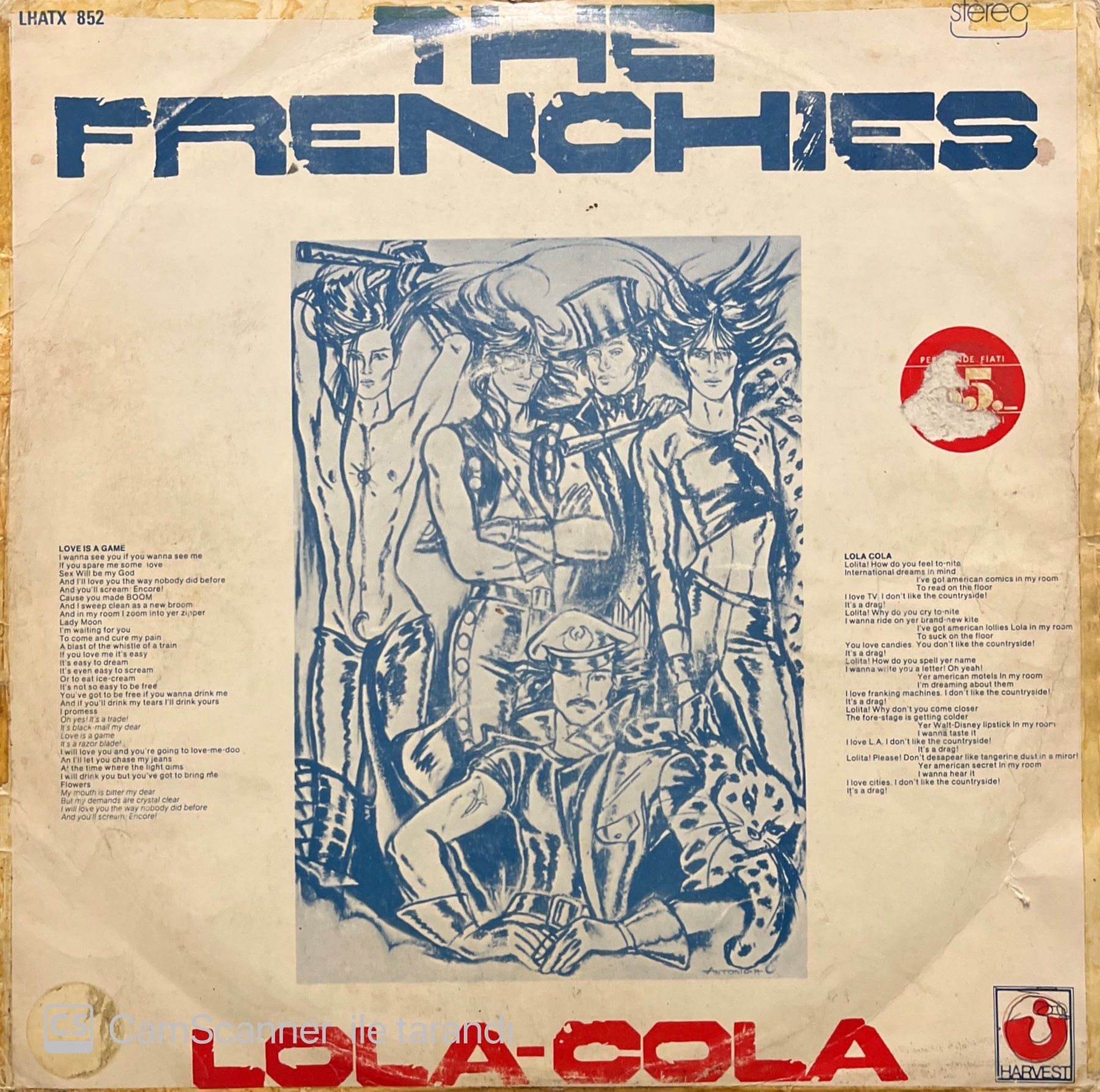 The Frenchies Lola-Cola LP Plak