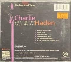 Charlie Haden Geri Allen Paul Motian The Montreal Tapes CD