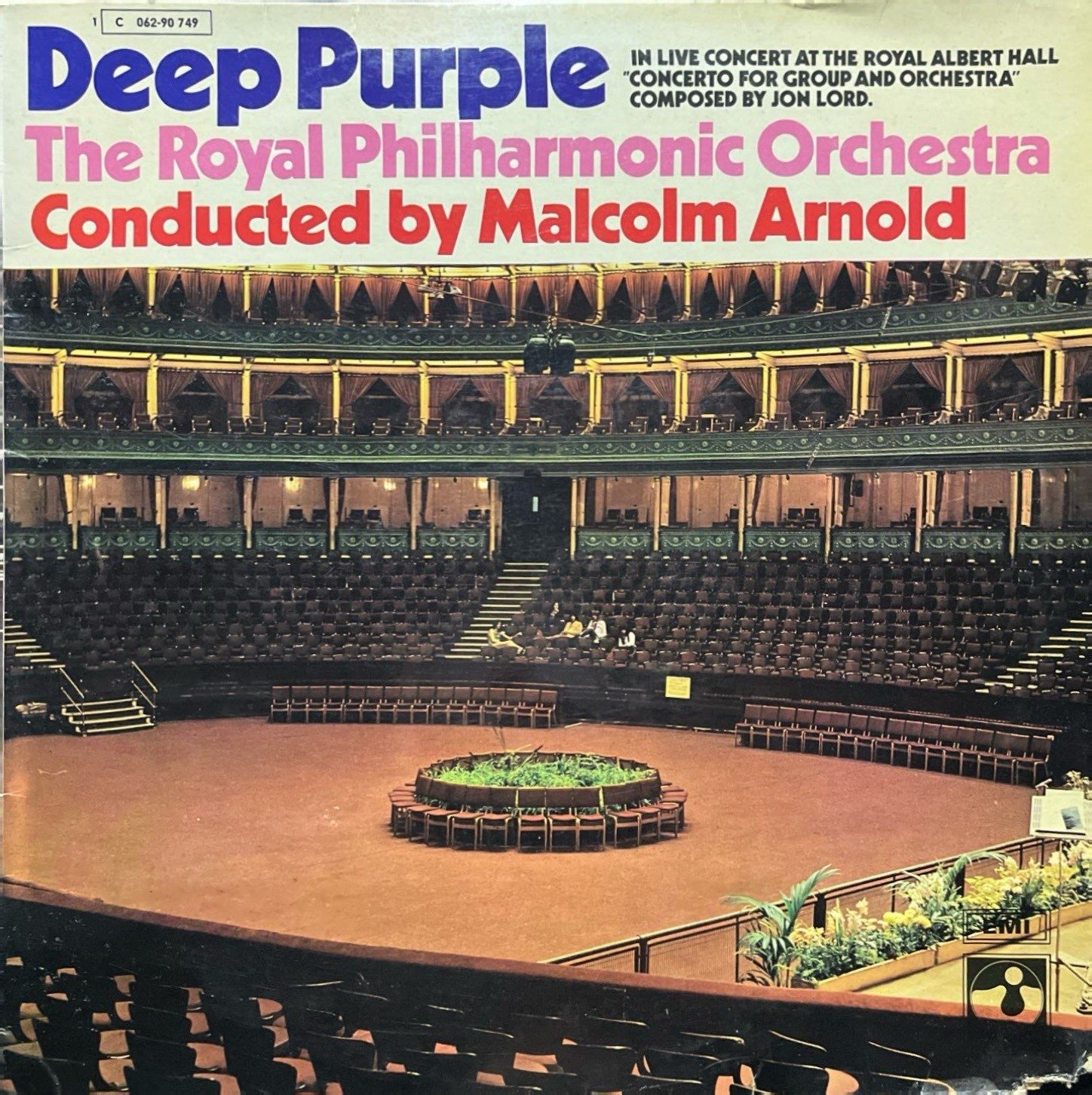 Deep Purple The Royal Philharmonic Orchestra LP Plak