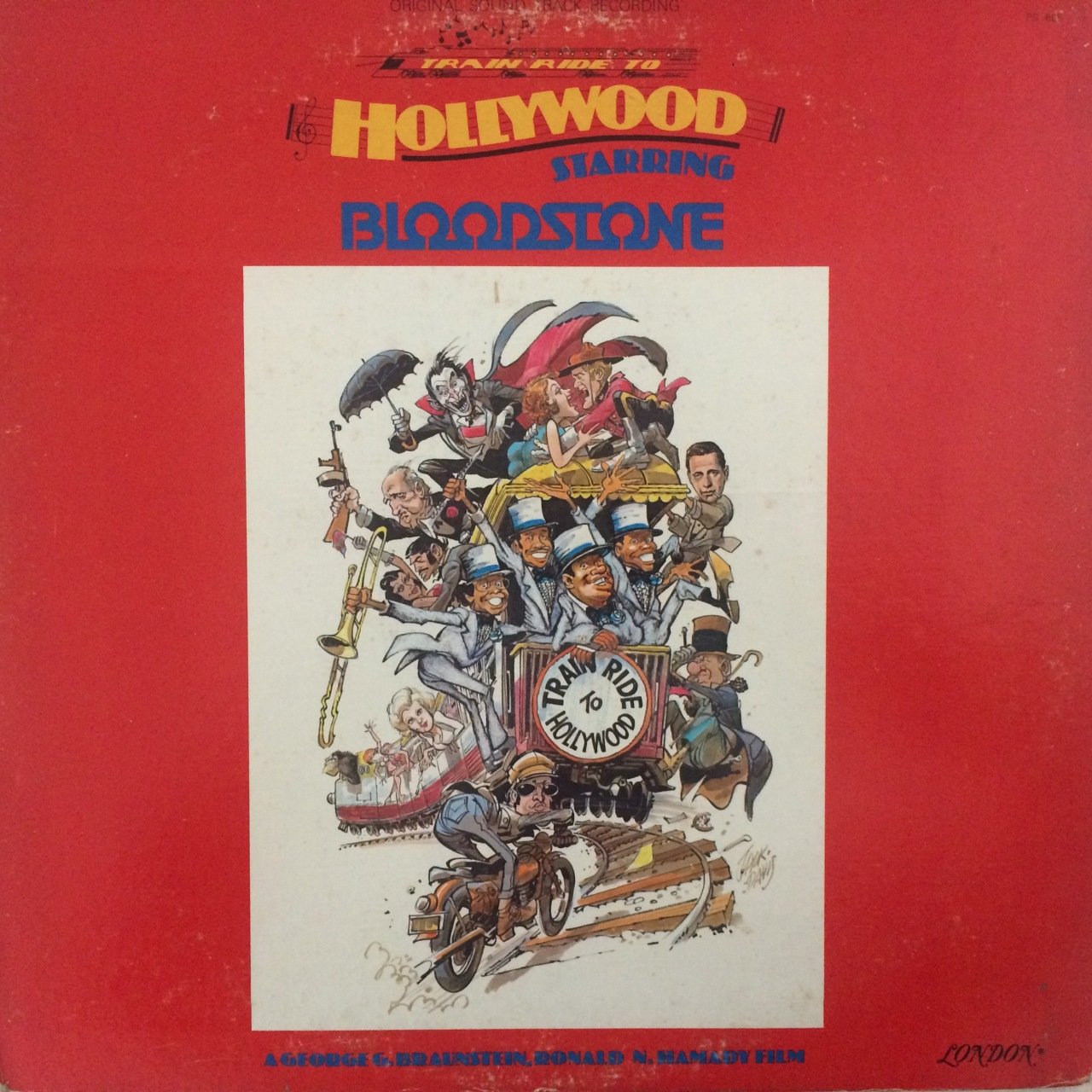 Bloodstone Train Ride To Hollywood LP Plak