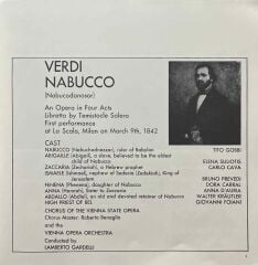 Giuseppe Verdi Nabucco 3 LP Box Set Plak