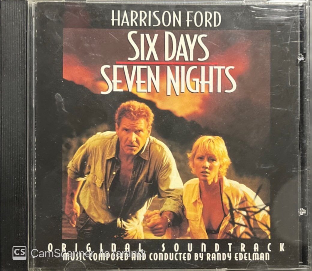 Harrison Ford Six Days Seven Nights Soundtrack CD