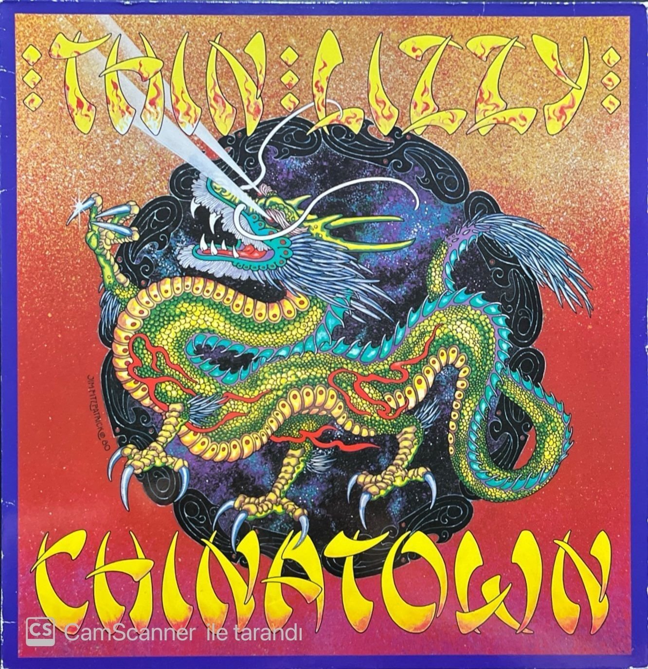 Thin Lizzy Chinatown LP Plak