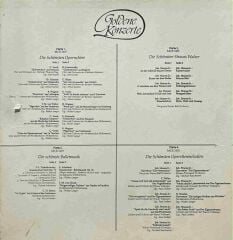 Goldene Konzerte 9 Die Schönste Balletmusik 4 LP Box Set Plak