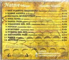CD Native Whisper Susurro Nativo Açılmamış Jelatininde CD