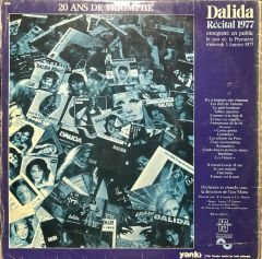 Dalida Olympia 77 Enregistre En Public LP Plak